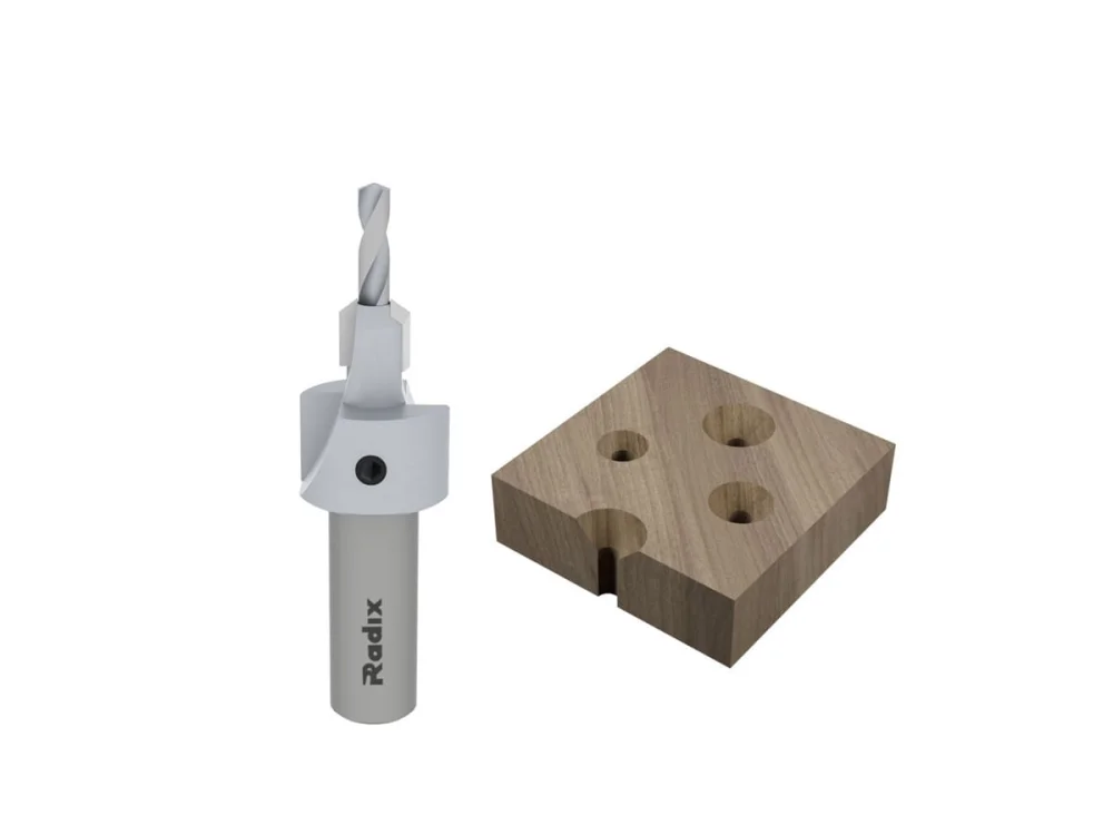 Fresa Escareadores 45º para Madeira e MDF 22A1035.04 Radix