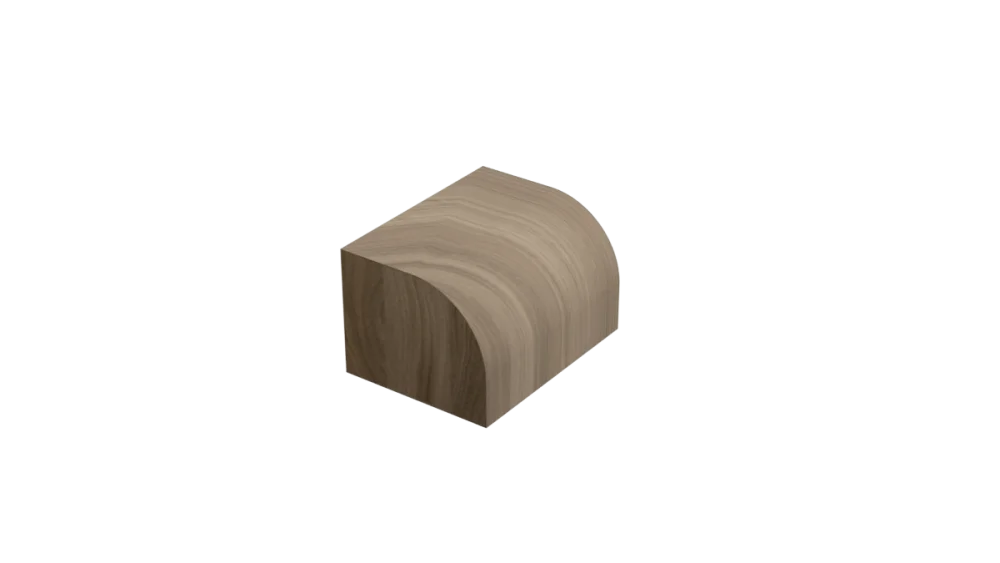 Fresa para Canto Arredondado Raio 15mm 19R15.0.01 Radix