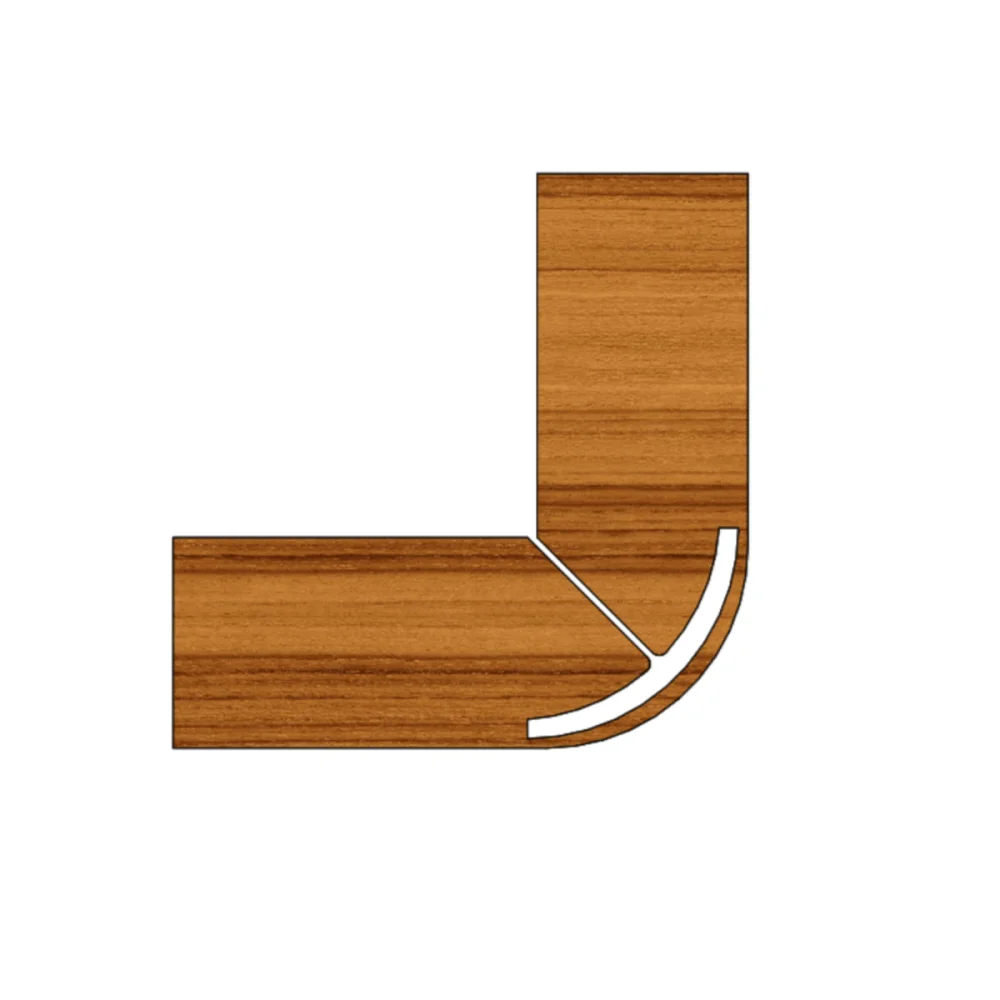 Fresa para Dobrar Mdf Raio 30mm Haste 12mm 2037000.06 Radix