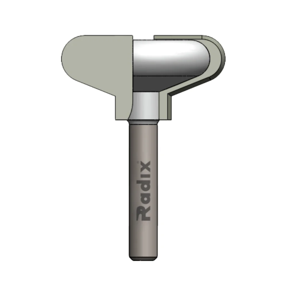 Fresa para Puxador de Gaveta 30x17x6mm 2059200.01 Radix Fresa para Puxador de Gaveta 30x17x6mm 2059200.01 Radix