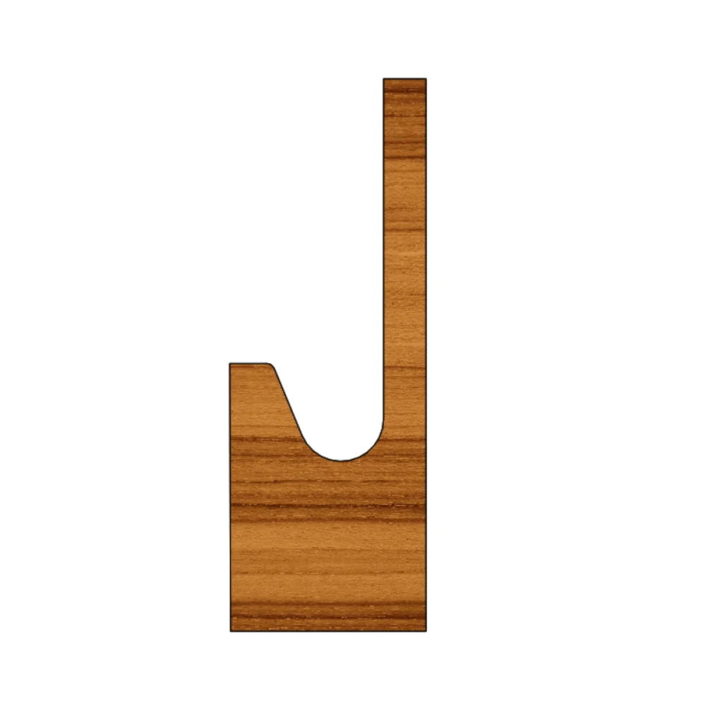 Fresa para Puxador de Gaveta 30x17x6mm 2059200.01 Radix Fresa para Puxador de Gaveta 30x17x6mm 2059200.01 Radix