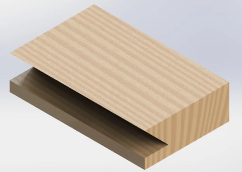 Fresa para Puxador Invertido 45º Haste 6mm 2059085.01 Radix