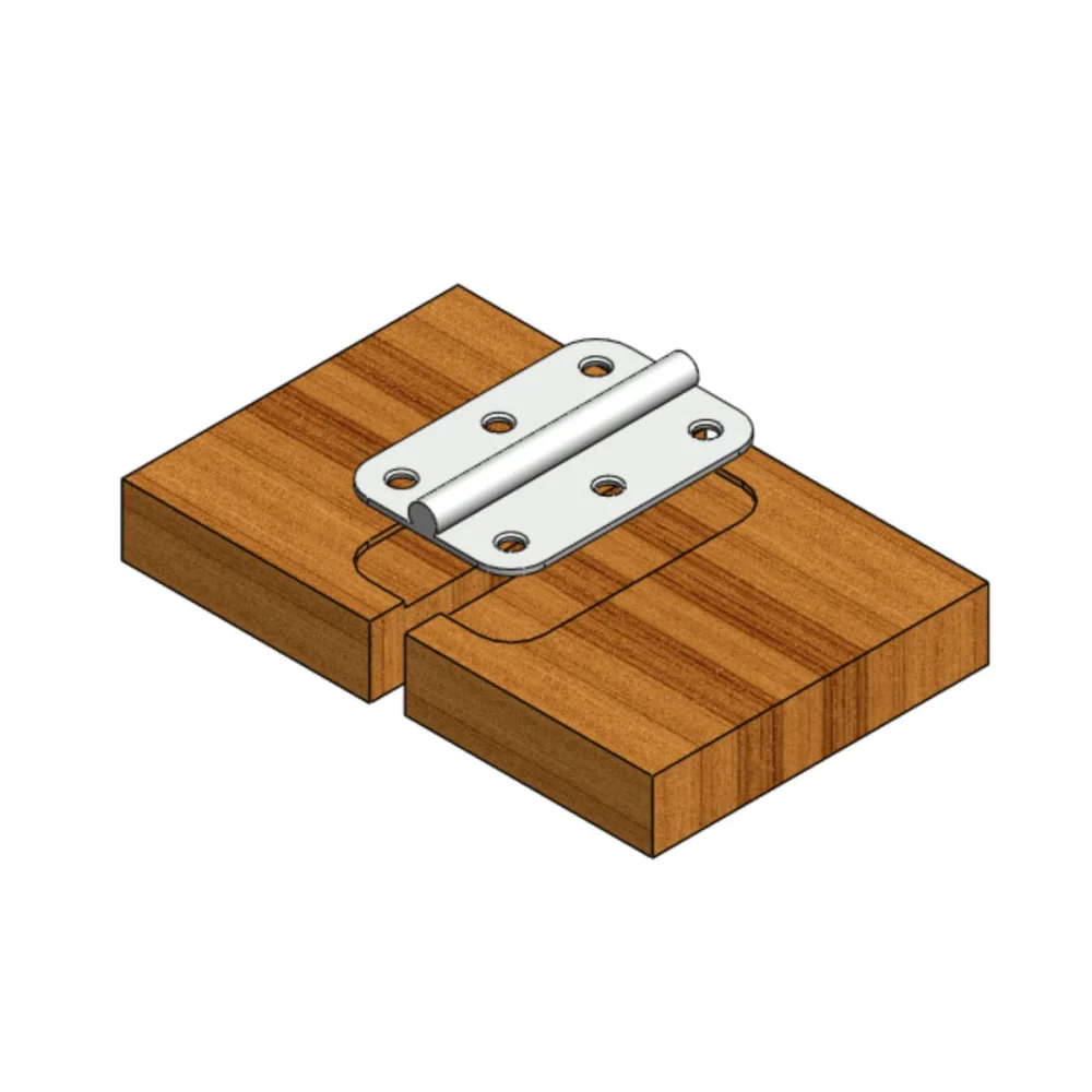 Fresa para Rebaixo de Dobradiça 41x22x6mm 1322006.01 Radix