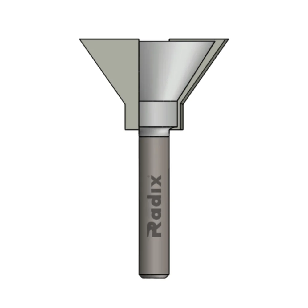 Fresa para Tupia 30x6mm 35 Graus 2059135.01 Radix