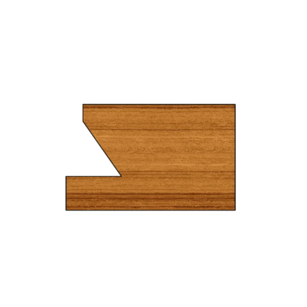 Fresa para Tupia 30x6mm 35 Graus 2059135.01 Radix