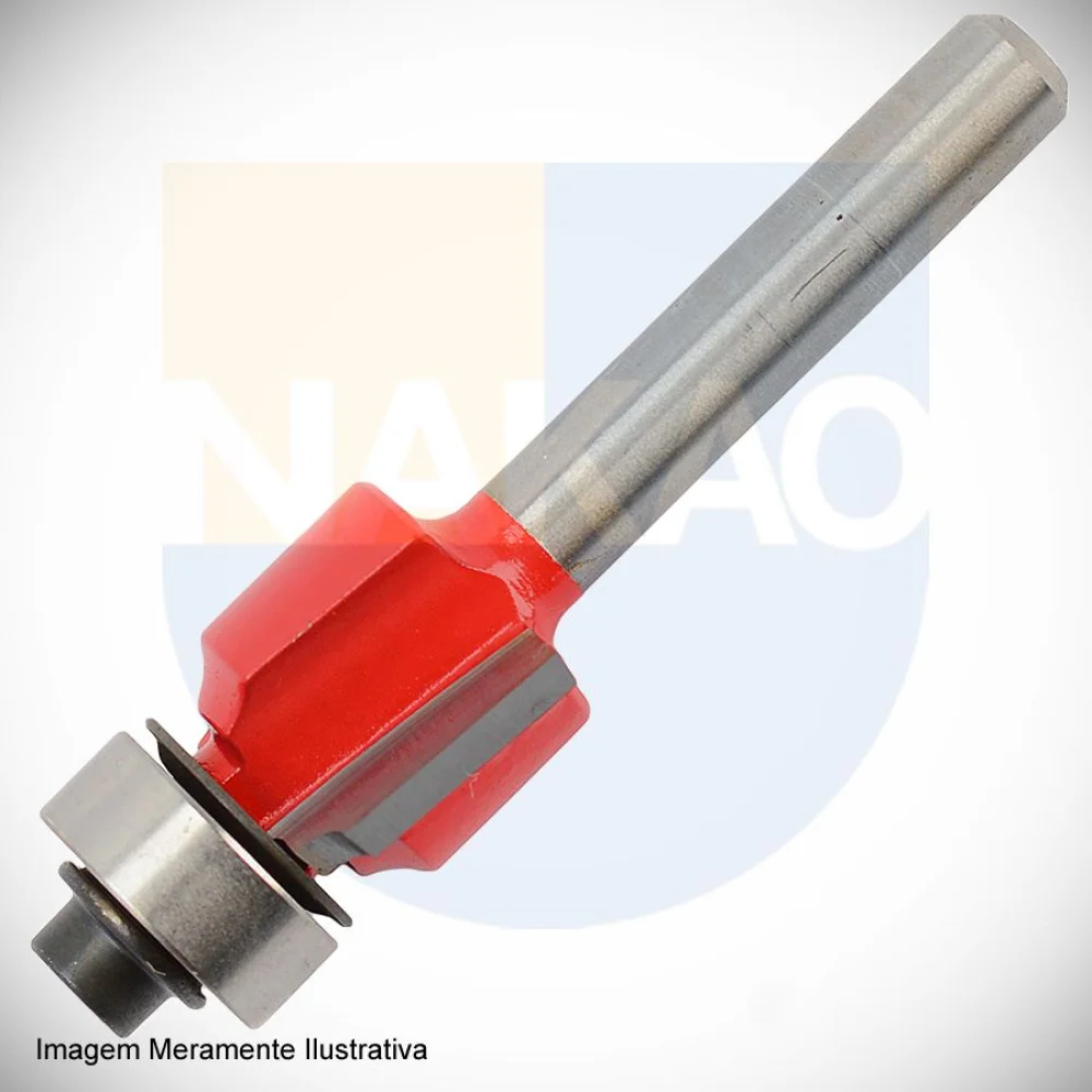 Fresa para Tupia Cordão Calçada de Widea com Rolamento Raio 2mm 34-10106 Freud