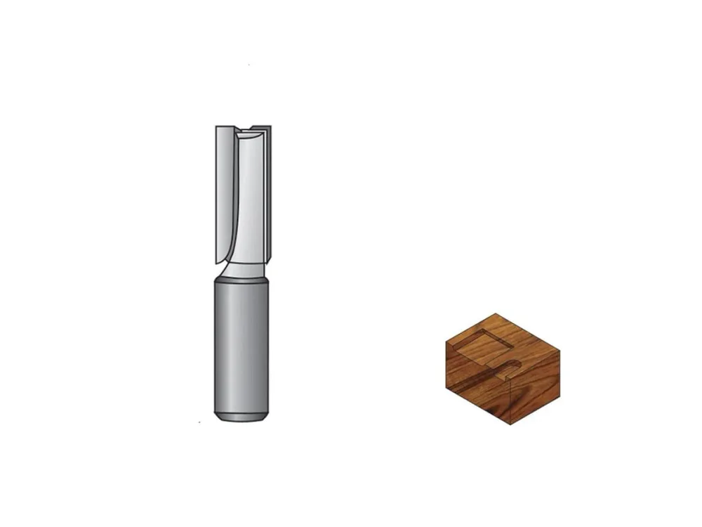 Fresa Paralela para Tupias 8mm x 20mm 150820.01 Radix