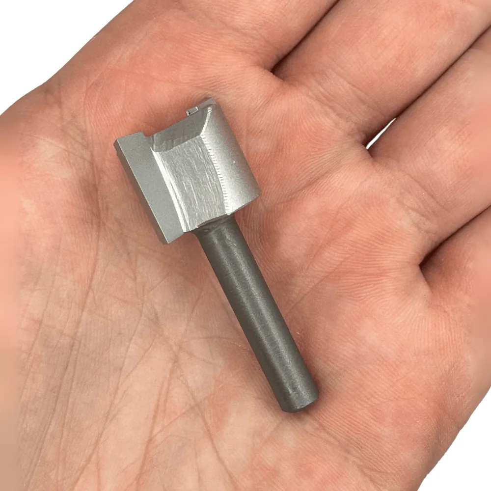 Fresa Paralela para Tupias Corte 20mm x 15mm Haste 6mm 142015.01 Radix