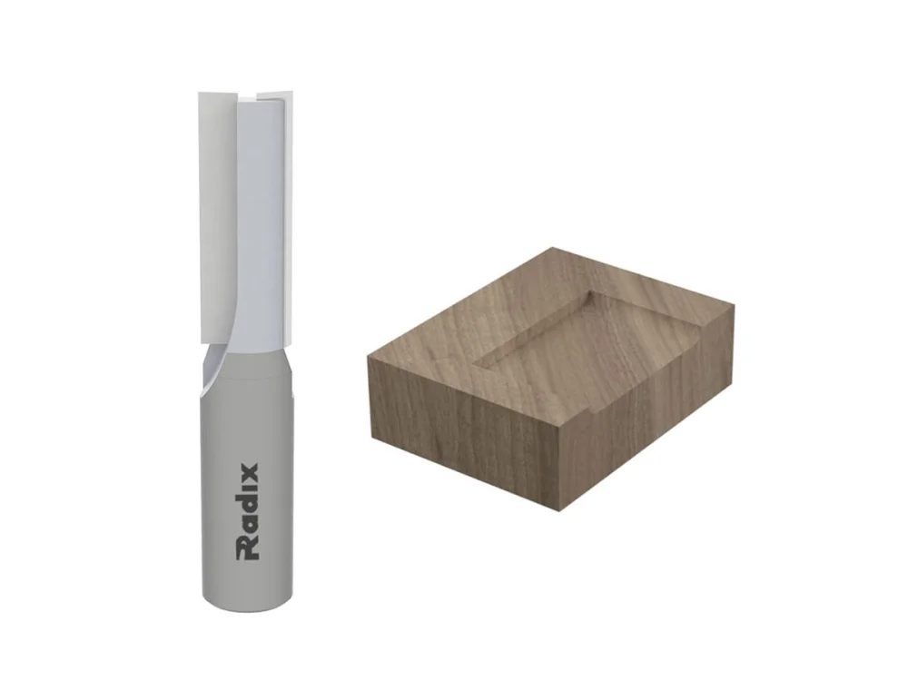 Fresa Paralela Reta para Tupia 10mm x 30mm 151030.06 Radix