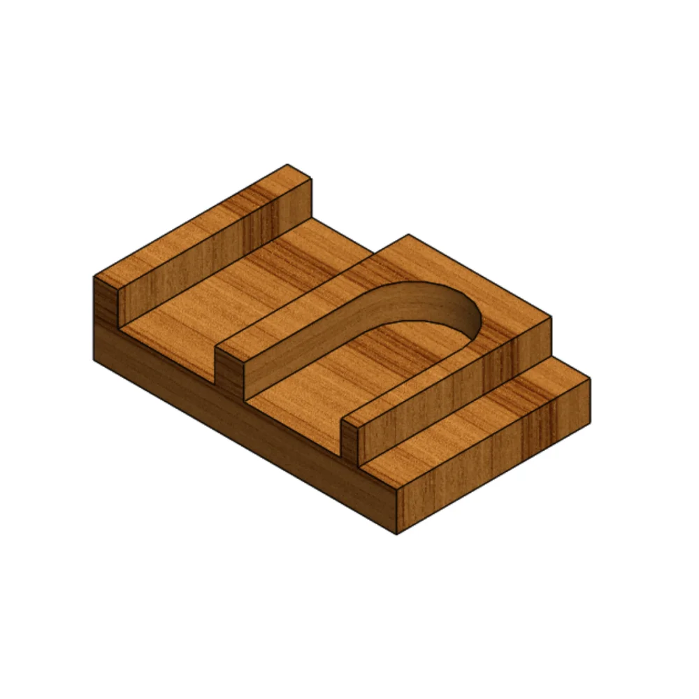 Fresa Paralela Reta para Tupia 12mm x 35mm Haste 12mm 151235.06 Radix