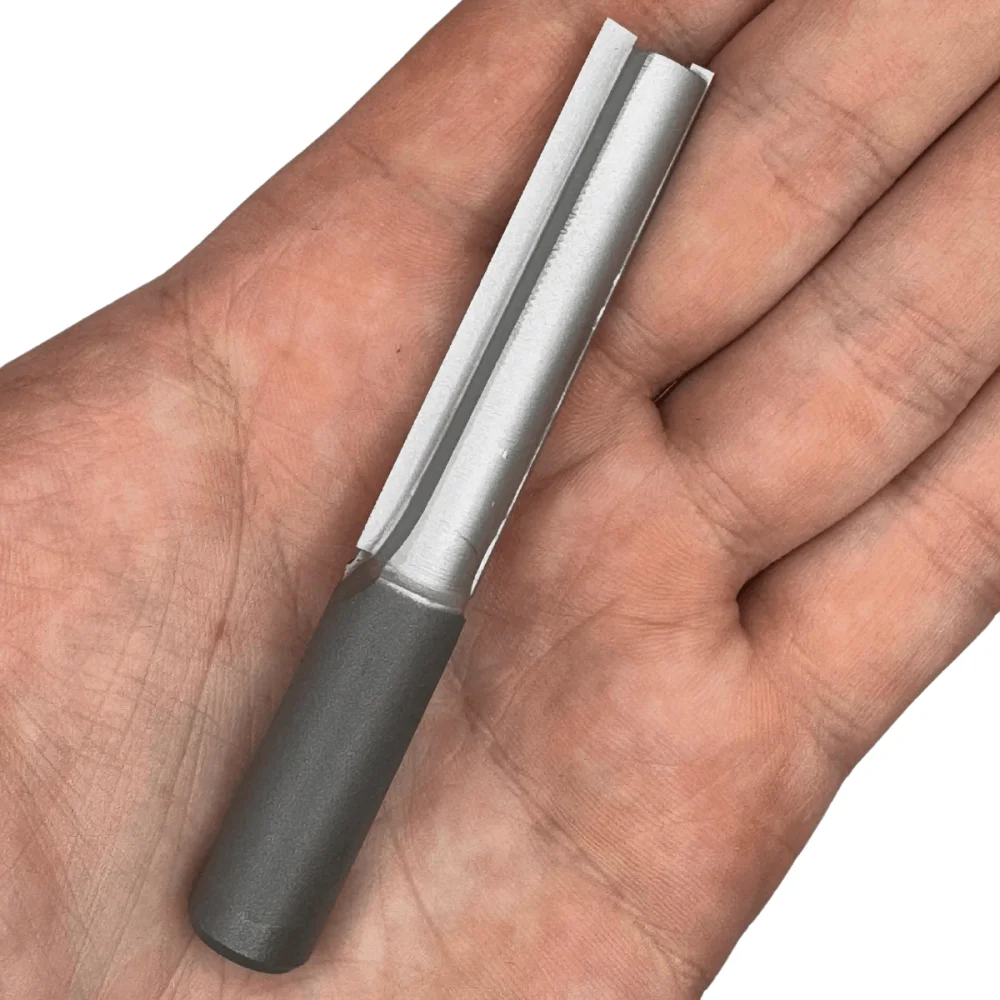 Fresa Paralela Reta para Tupia 12mm x 45mm Haste 12mm 151245.06 Radix