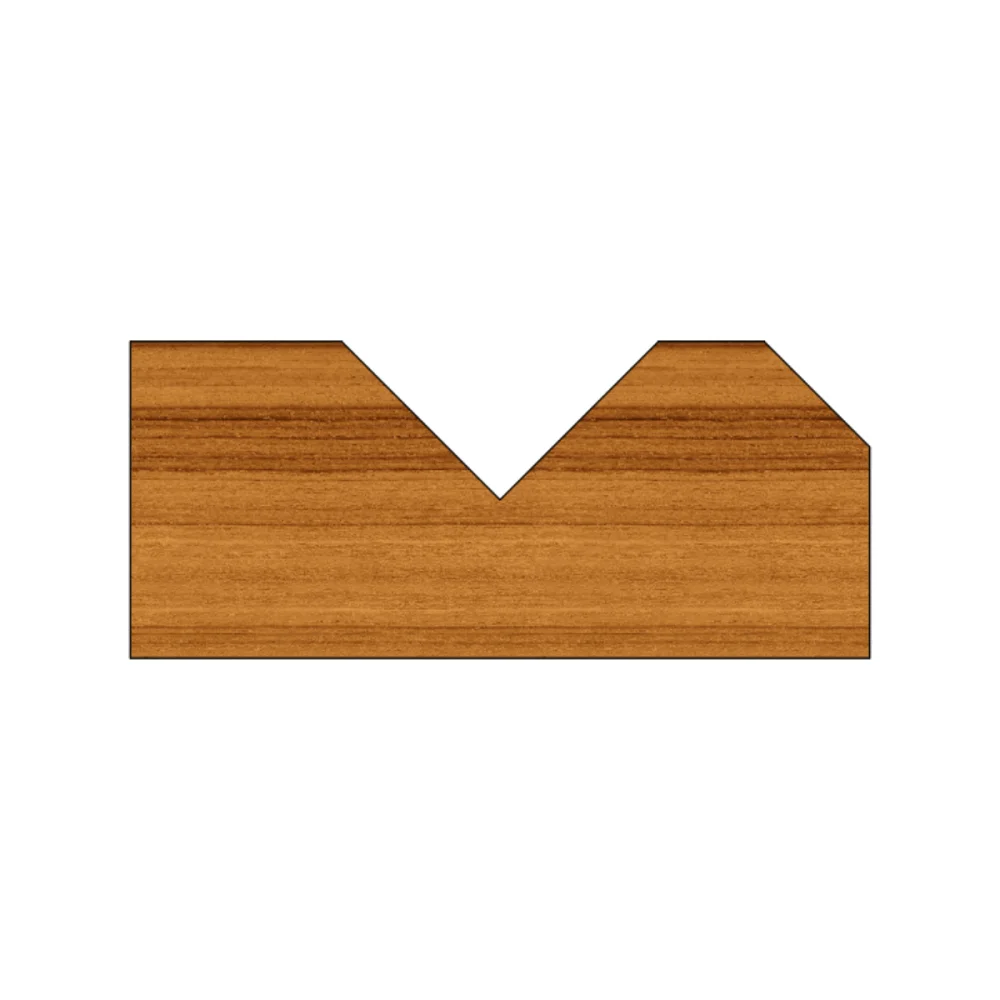 Fresa Ponta V Corte 14.3x13mm Haste 6mm 2059070.01 Radix