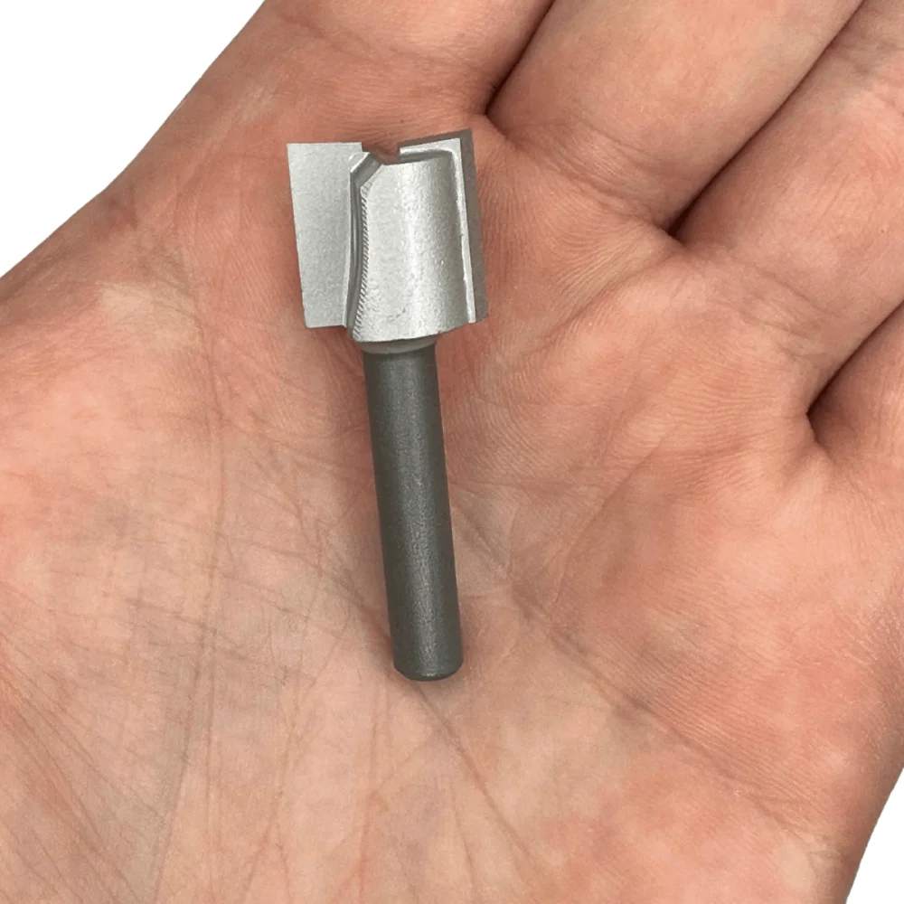 Fresa Reta para Tupia Corte 15mm x 15mm Haste 6mm 141515.01 Radix