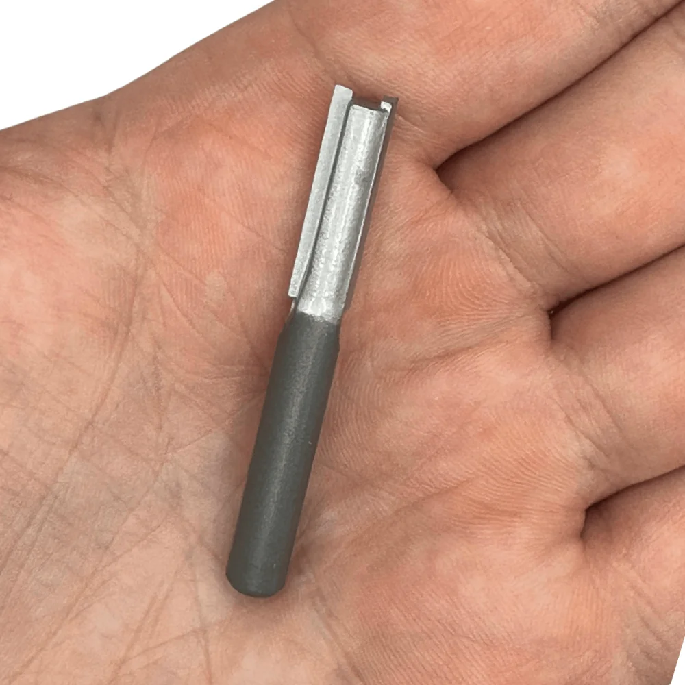 Fresa Reta para Tupia Corte 6mm x 25mm Haste 6mm 150625.01 Radix