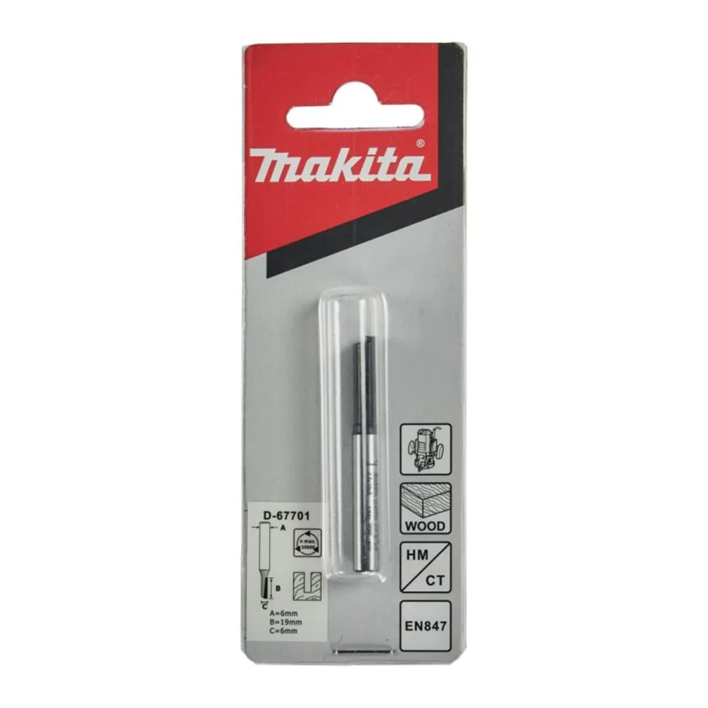 Fresa Reta Paralela 6x19x508mm D-67701 Makita