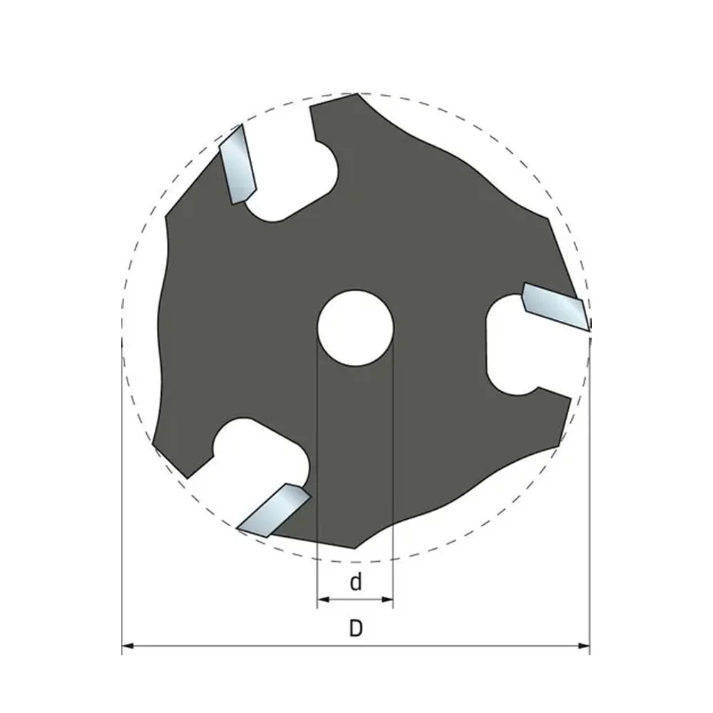 Fresa Serra Debrum Corte de 3mm 56-114408 Freud