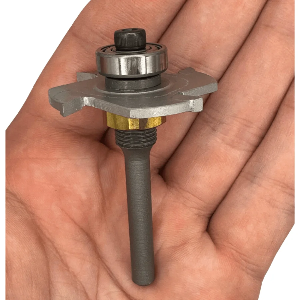 Fresa Serrinha Debrum 40mm com Rolamento Haste 6mm 18F4025.01 Radix