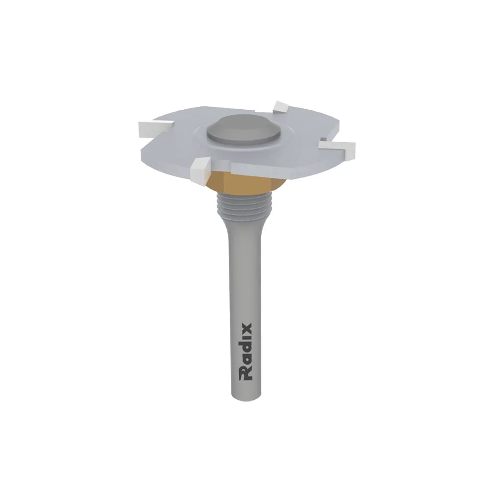 Fresa Serrinha Debrum 40mm sem Rolamento Haste 6mm 18E4050.01 Radix