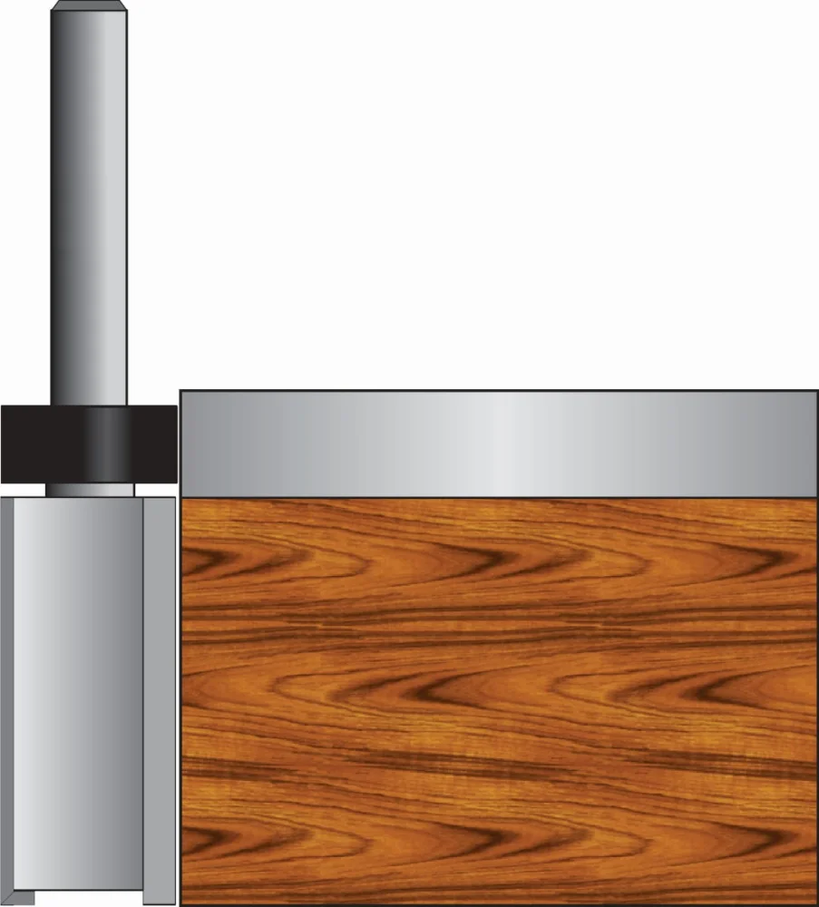 Fresa Tupia Luthier Rolamento Superior 13x30mm Haste 6mm 1113030.01 Radix