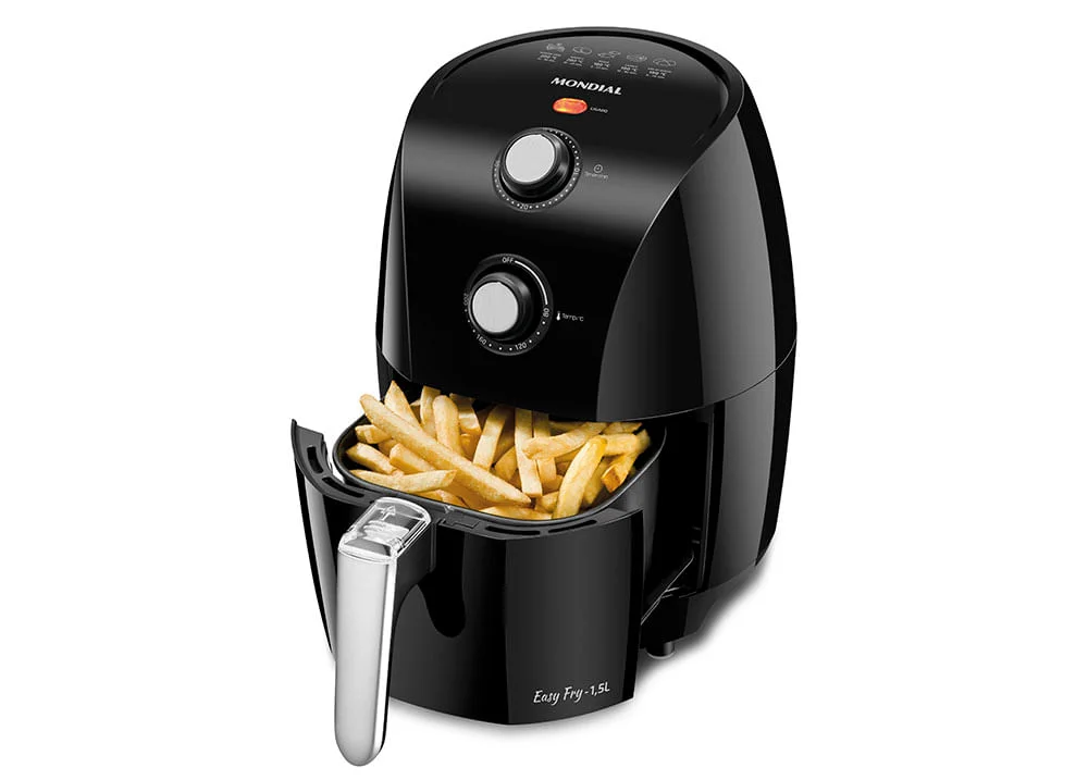 Fritadeira Easy 1,5L Preta Fry AF-23 Mondial