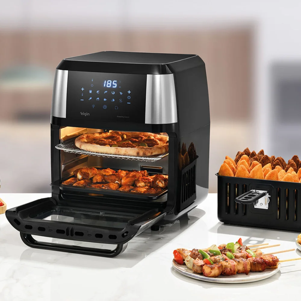 Fritadeira Elétrica Oven Fryer 1800 Watts 12 Litros 42AFO1001000 Elgin 110 Volts