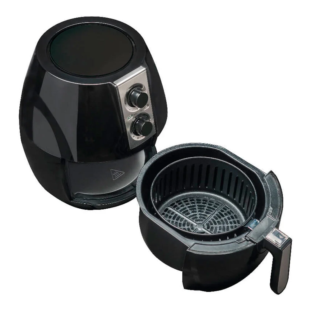 Fritadeira Elétrica Sem Óleo Fryer AF 1200 Watts Preta Agratto