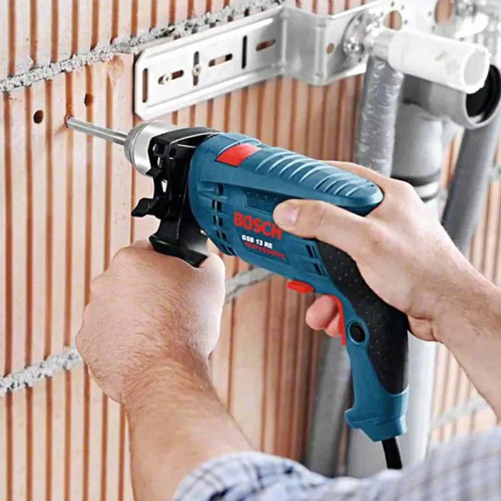 Furadeira de Impacto 13mm 650 Watts e Maleta GSB 13 RE Bosch