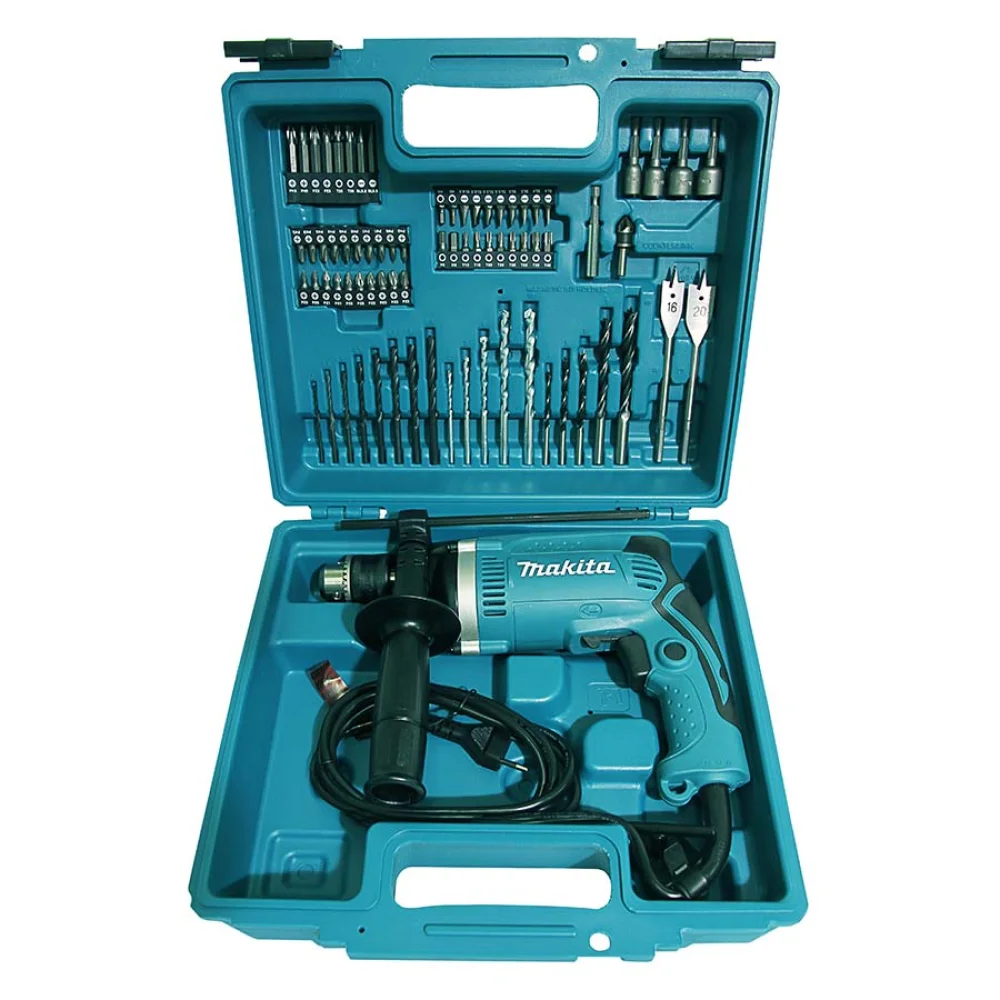 Furadeira de Impacto 13mm 710 Watts HP1630KX3 Makita 110 Volts