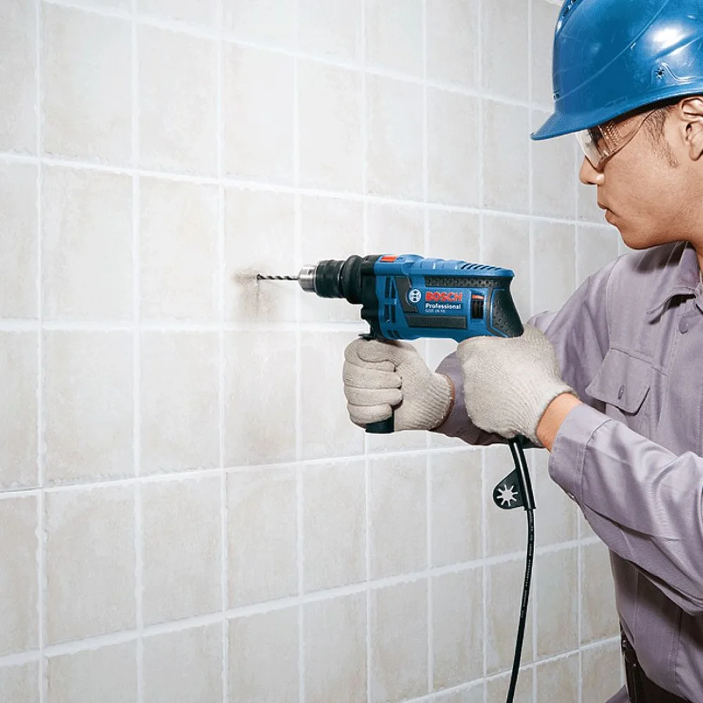 Furadeira de Impacto 13mm 750 Watts GSB 16 RE e Maleta Bosch