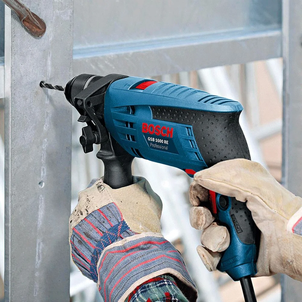 Furadeira de Impacto 13mm 750 Watts GSB 16 RE e Maleta Bosch