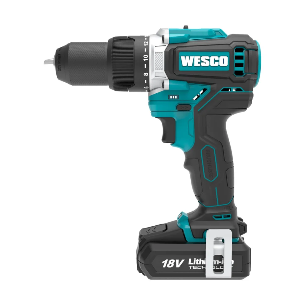 Furadeira de Impacto 13mm Brush à Bateria e 2 Baterias 18V WS2319K2 Wesco