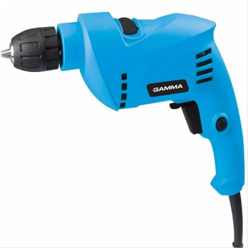 Furadeira de Impacto 3/8 Pol 650 Watts e 73 Acessórios Gamma Ferramentas