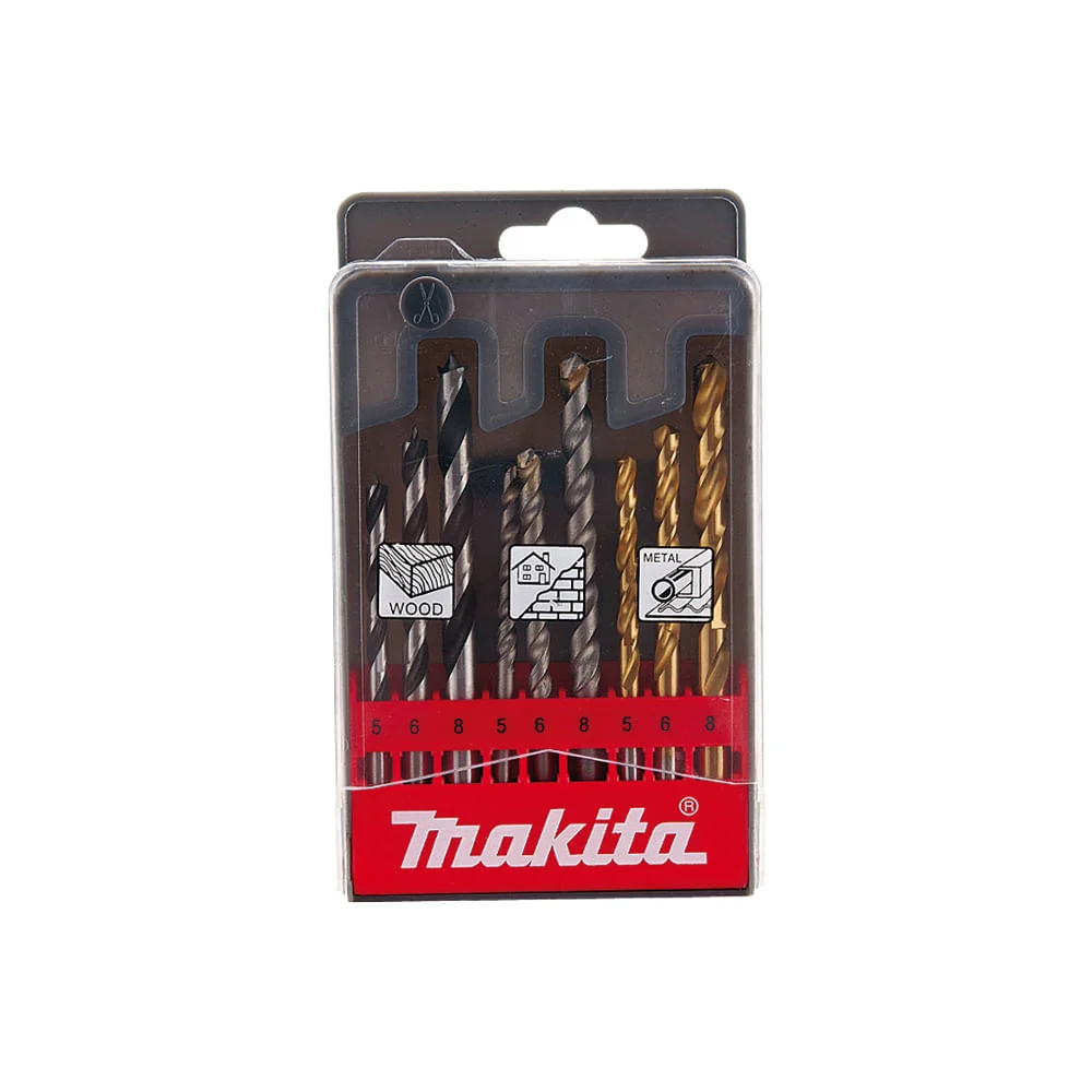 Furadeira de Impacto 760 Watts e Kit de Brocas HP1640X2 Makita