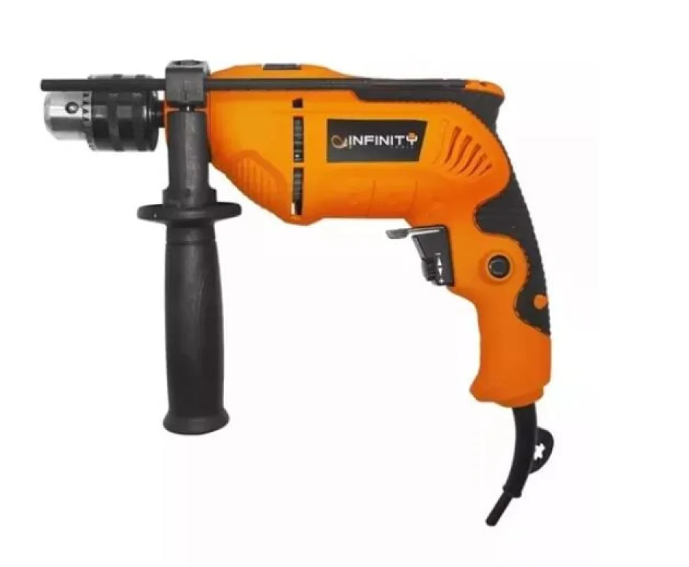 Furadeira de Impacto com Kit de Ferramentas com 72 itens -FI5001 Infinity