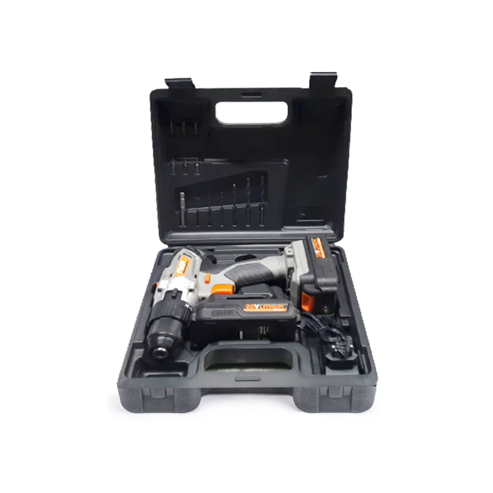 Furadeira de Impacto e Parafusadeira à Bateria com 2 Baterias FP20X2 NKF