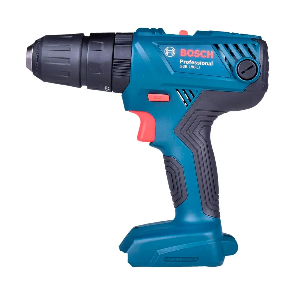 Furadeira e Parafusadeira 13mm à Bateria e 1 Bateria 18V GSB 180-LI Bosch Outlet
