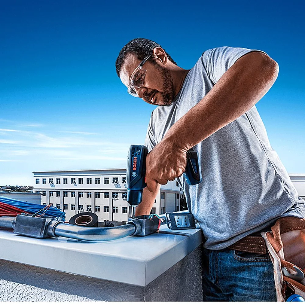 Furadeira e Parafusadeira GSR 1000 Smart 12V e Maleta Bosch