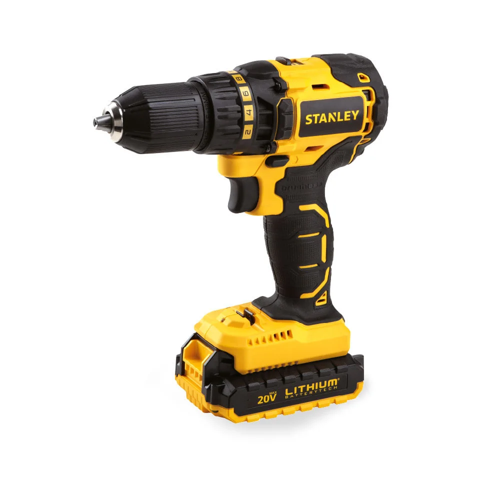 Furadeira e Parafusadeira Í Litio Brushless 20V SBD20S2K Stanley