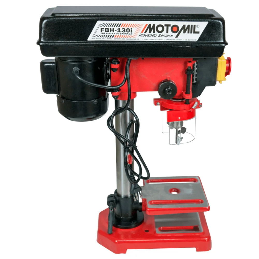 Furadeira Hobby 1/3HP Monofásica FBH-130i Motomil