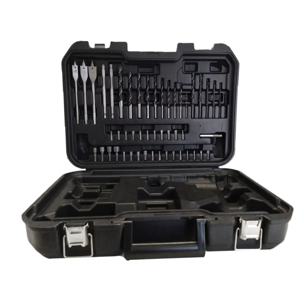 Furadeira Parafusadeira à Bateria 12V com Maleta e 50 Acessórios FP12X50 NKF Outlet