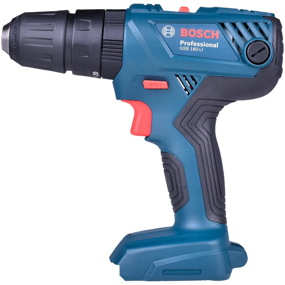 Furadeira Parafusadeira à Bateria Não acompanha 13mm GSB 180-LI Bosch