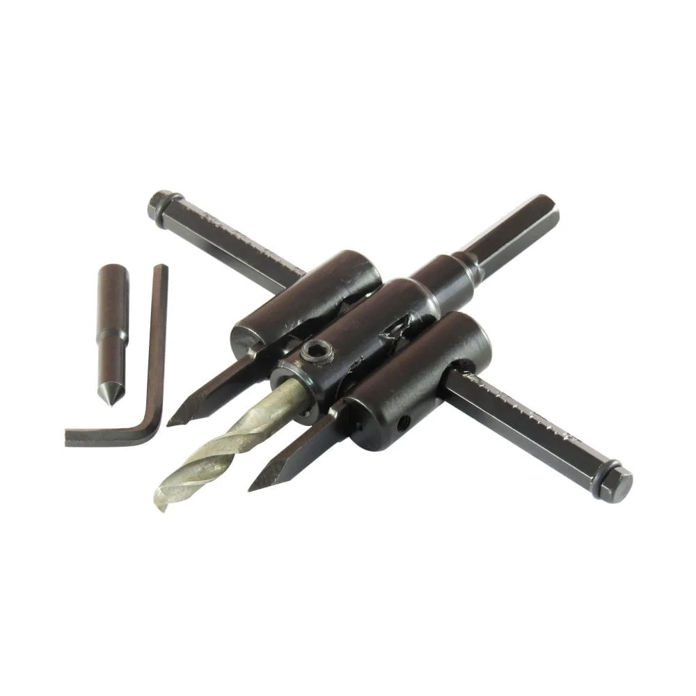 Furador Ajustável Circular para Furadeira 30-120mm F000111 Ipiranga