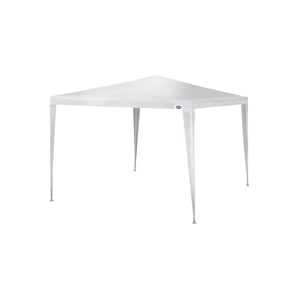 Gazebo em Poliester Oxford com Silvercoating 3 x 3m 3526 Mor Branco