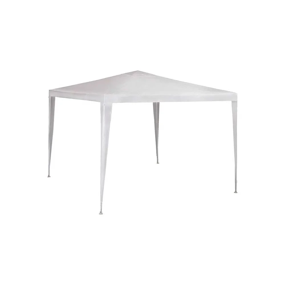 Gazebo em Poliester Oxford com Silvercoating 3 x 3m 3526 Mor Branco
