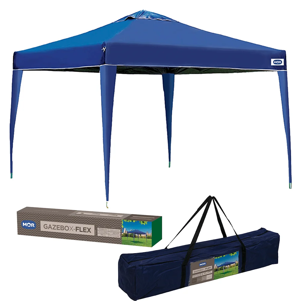 Gazebo X-Flex Oxford com Silvercoating  3x3m Mor