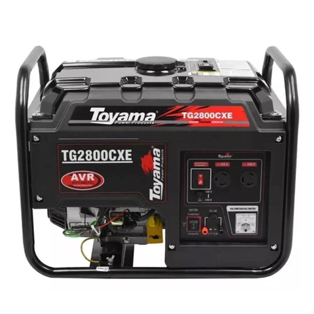 Gerador à Gasolina 2.7KVA 4T 196cc TG2800CXE Toyama Bivolt