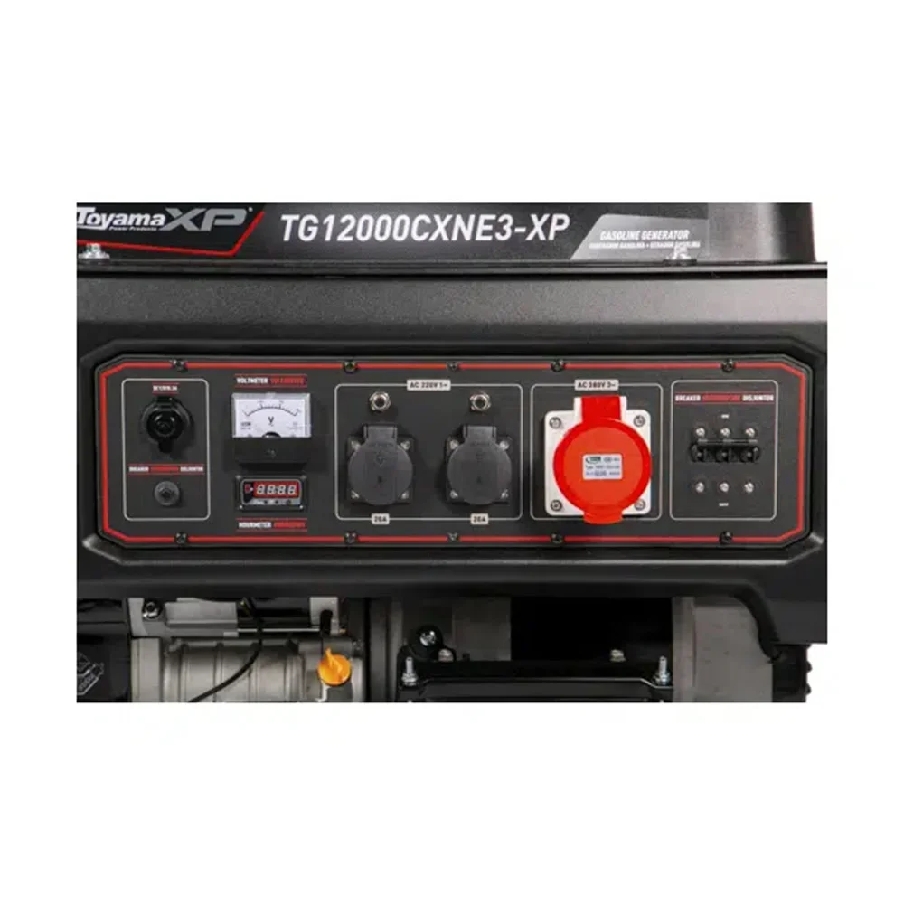 Gerador à Gasolina TG12000CXNE3 Trifásico 380V Toyama