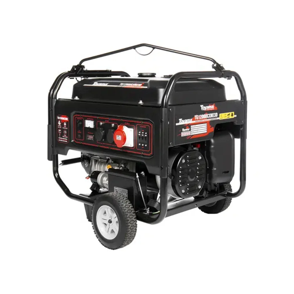 Gerador à Gasolina TG12000CXNE3D Trifásico 220V Toyama
