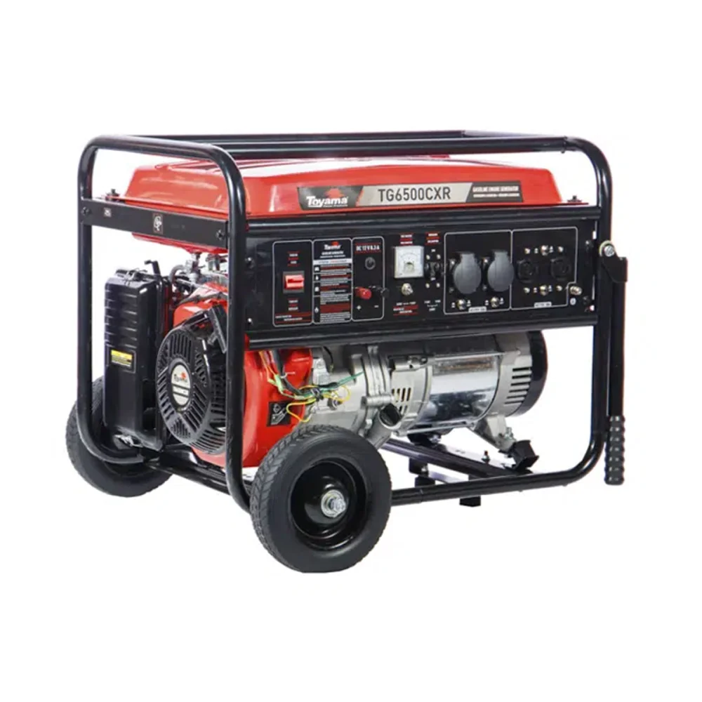 Gerador à Gasolina TG6500CXR Monofásico 115/230V 60HZ Part Manual com Rodas