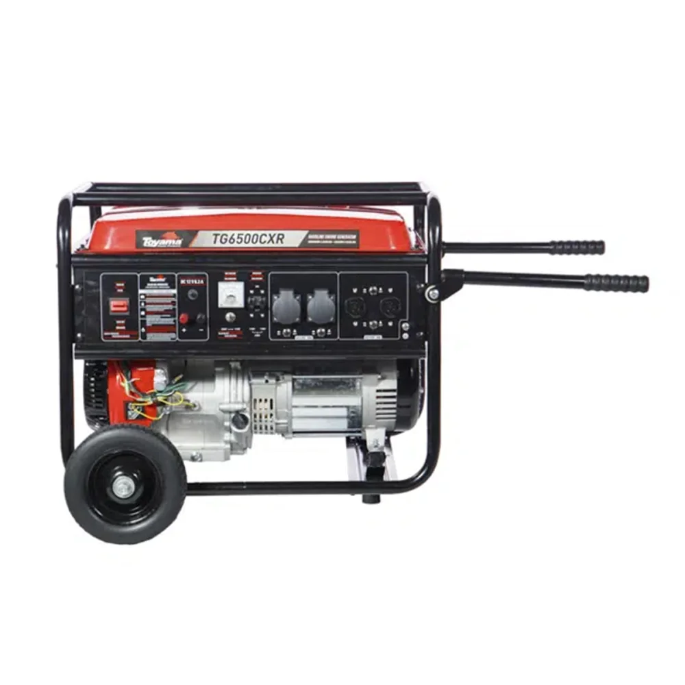 Gerador à Gasolina TG6500CXR Monofásico 115/230V 60HZ Part Manual com Rodas
